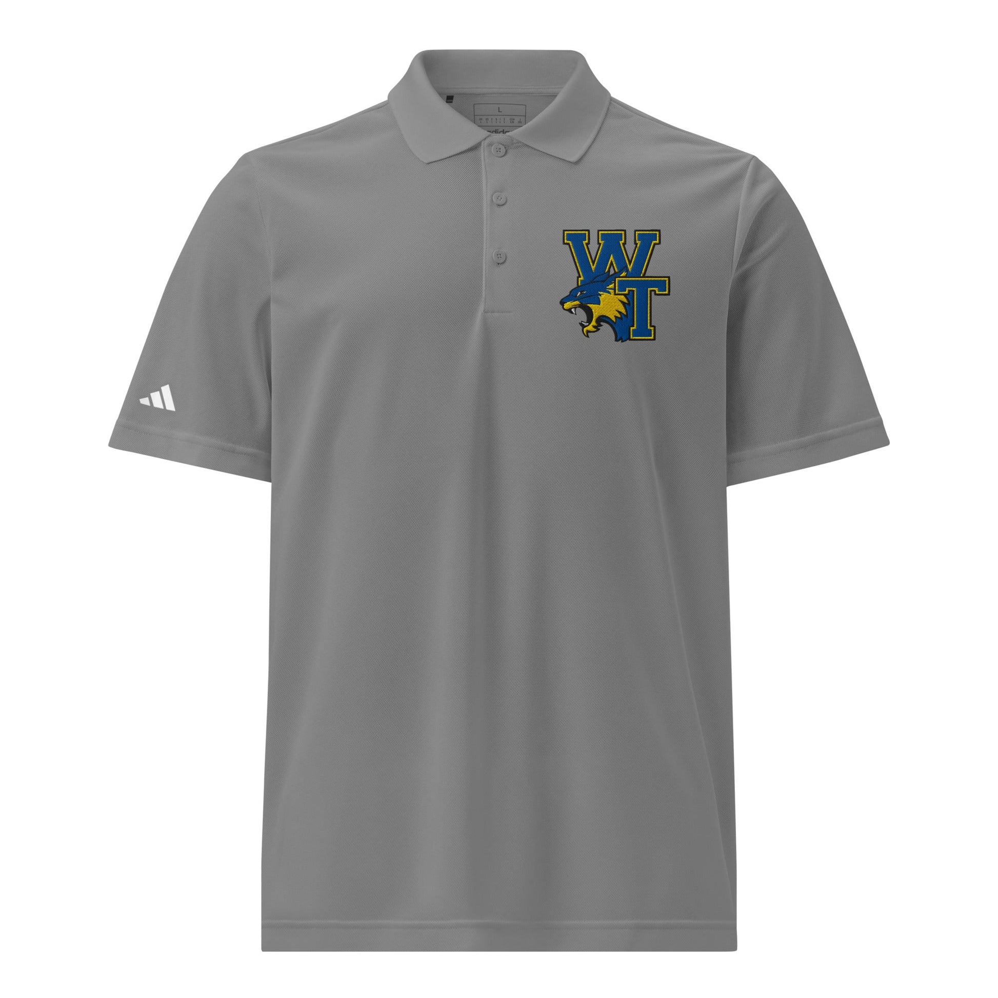 Signature | Embroidered Adidas Sport Polo | Wilcox Soccer | WT Logo