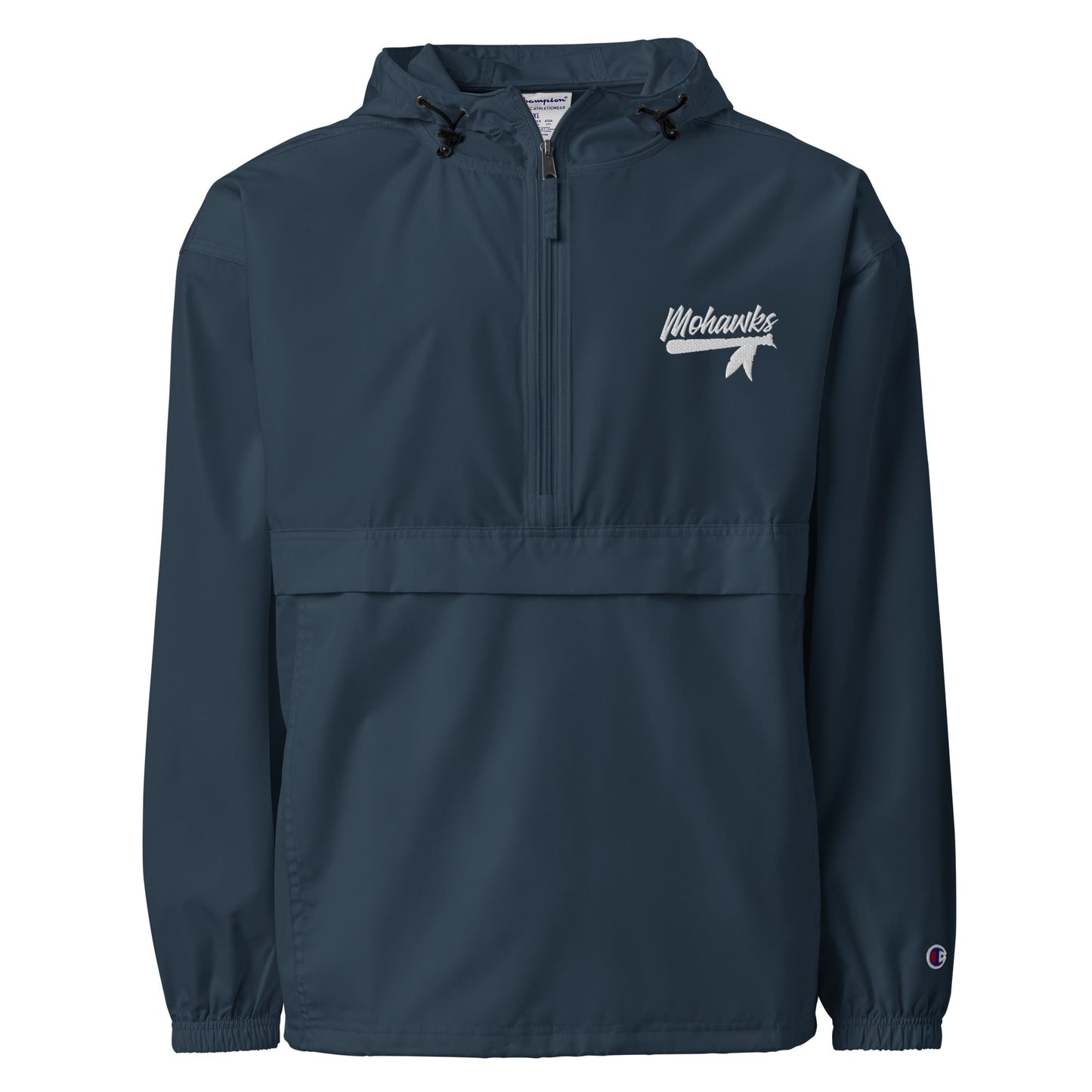 Signature | Embroidered Champion Anorak Jacket | Mohawks | Victory Feather Logo