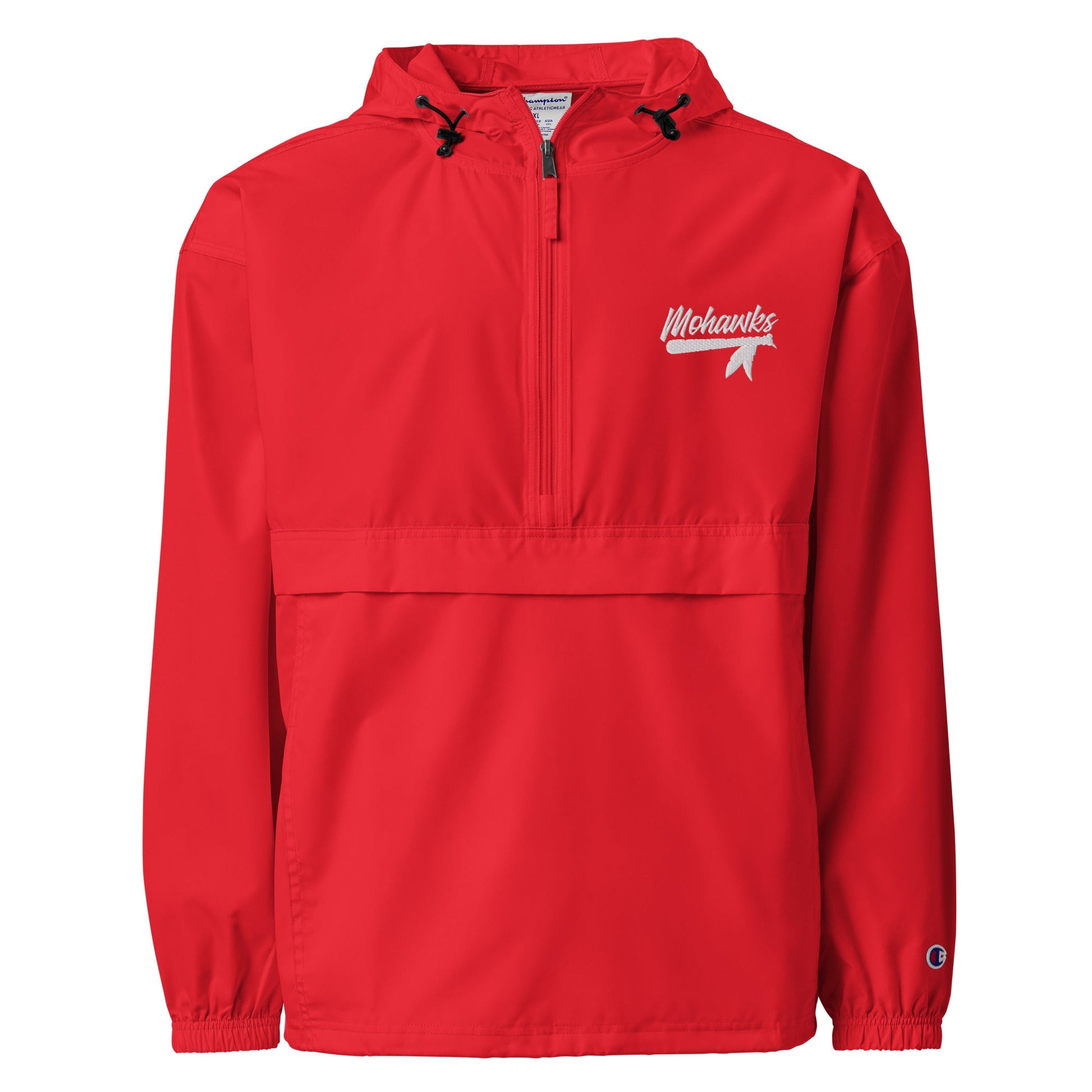 Signature | Embroidered Champion Anorak Jacket | Mohawks | Victory Feather Logo
