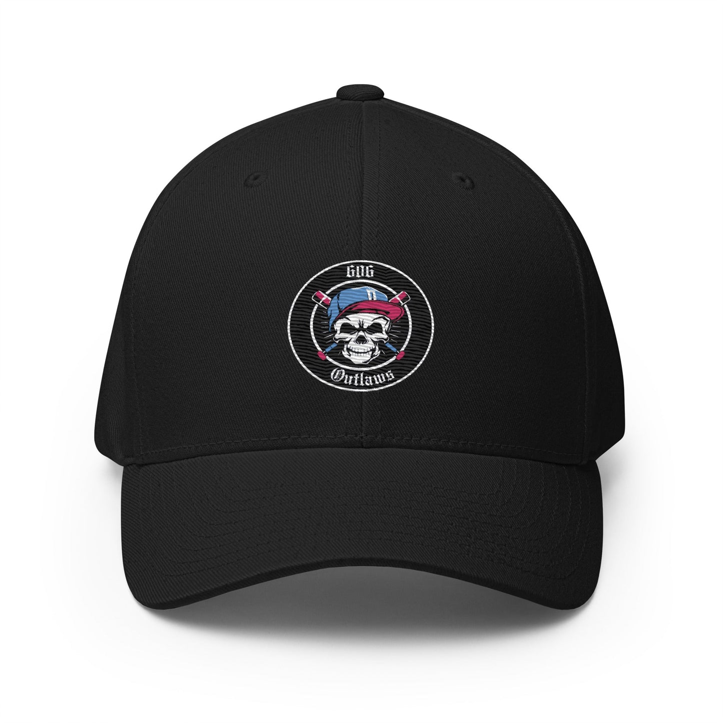 Signature | Flexfit Baseball Cap | 606 Outlaws Baseball | Badge Logo