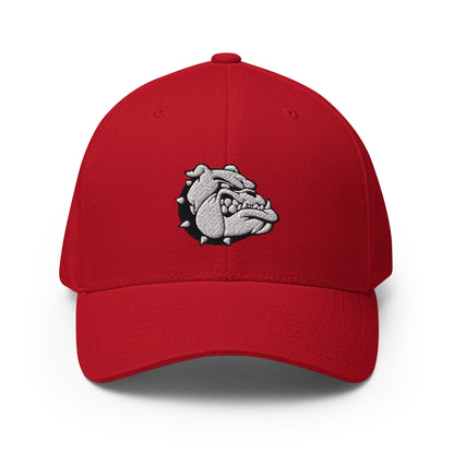 Signature | Flexfit Baseball Cap | 6th Grade Bulldogs Team | Monochrome Logo