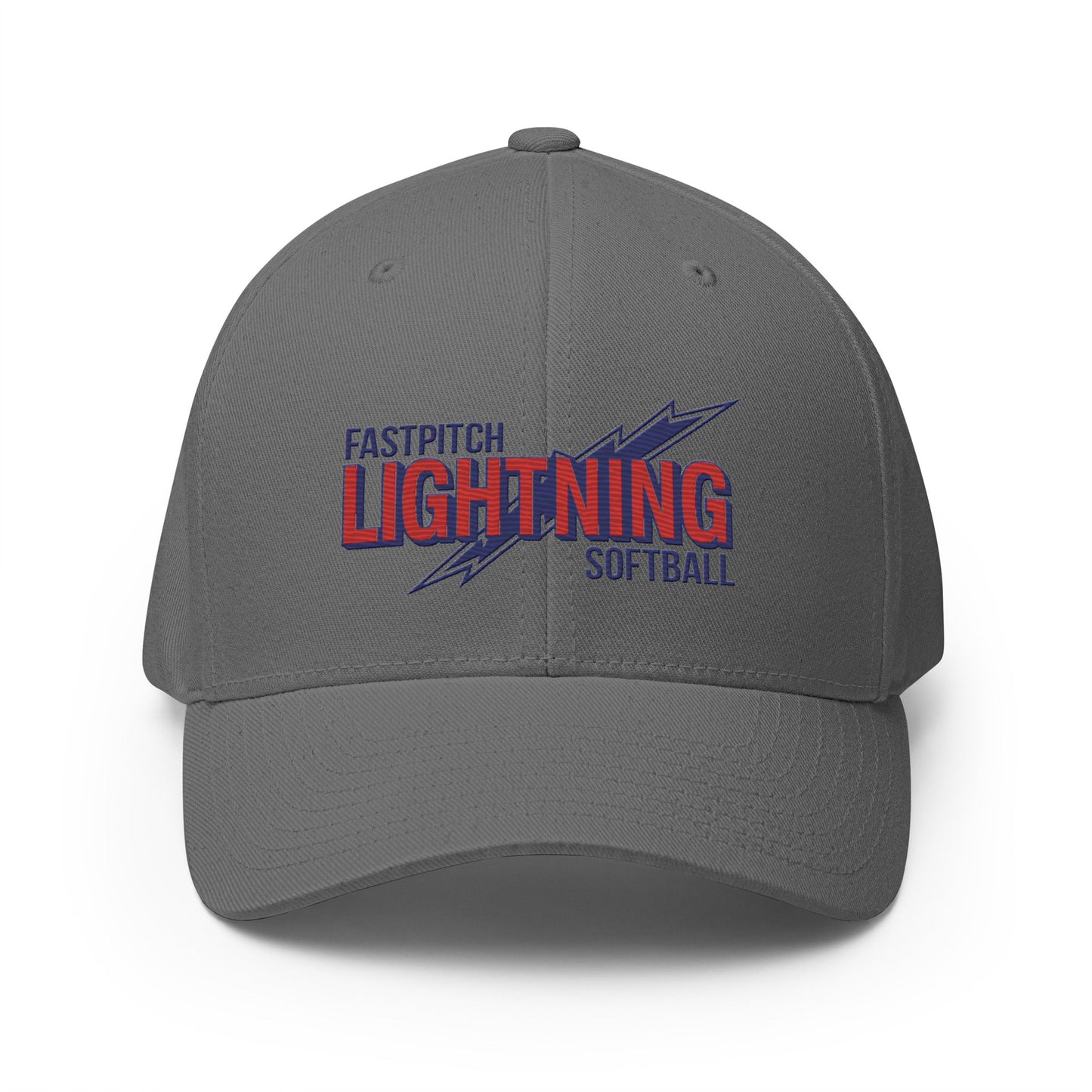 Signature | Flexfit Baseball Cap | Amherst Lightning Softball | Lightning Logo