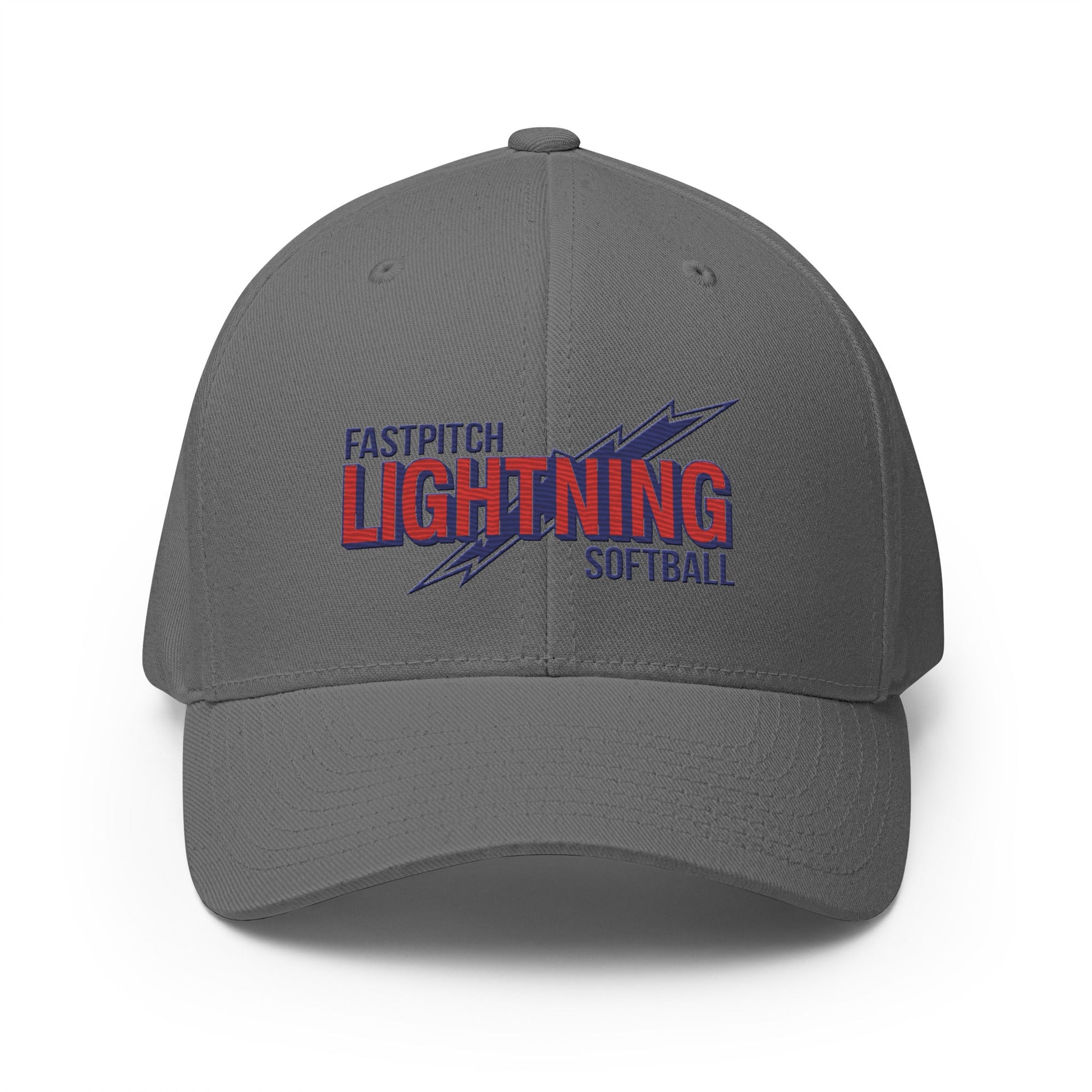 Signature | Flexfit Baseball Cap | Amherst Lightning Softball | Lightning Logo