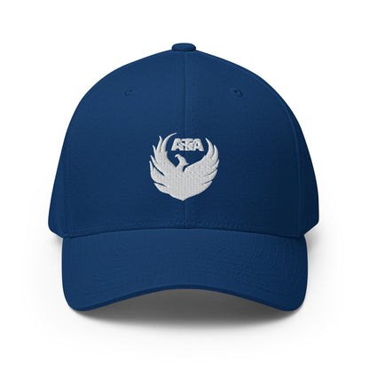 Signature | Flexfit Baseball Cap | Azle Martial Arts | Blue Fire Crest Logo