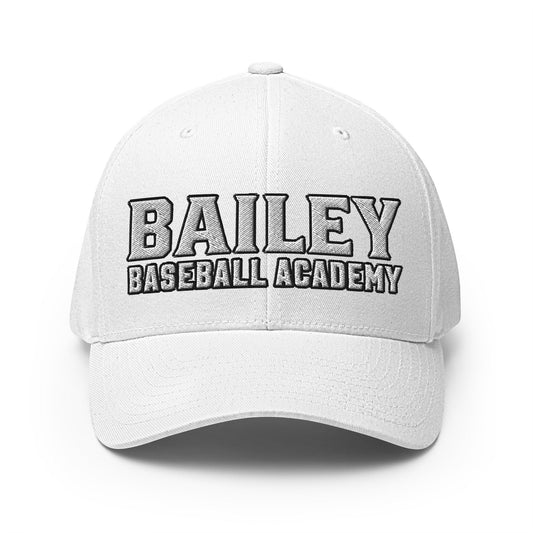 Signature | Flexfit Baseball Cap | Bailey Baseball Academy | Script Logo