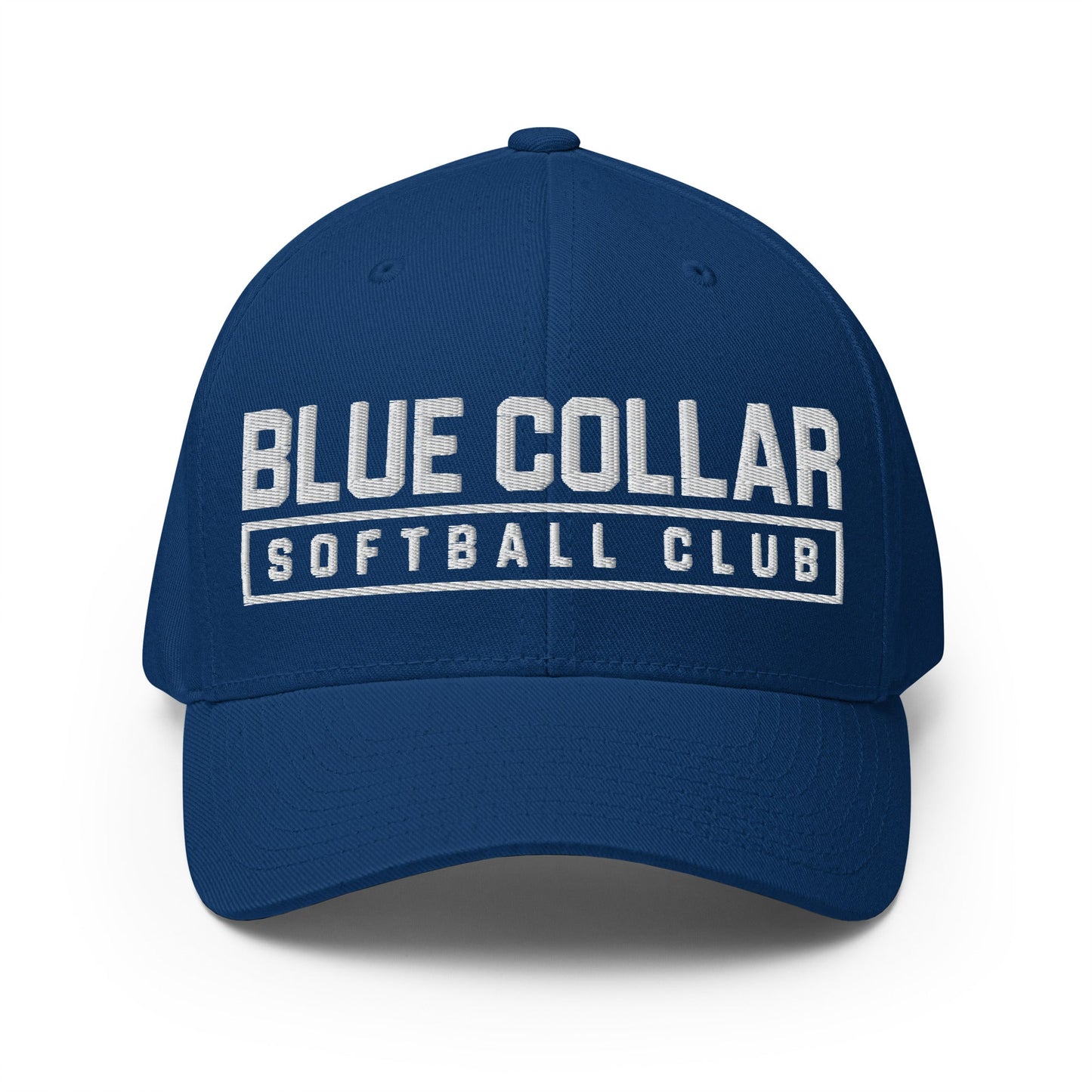 Signature | Flexfit Baseball Cap | Blue Collar Softball 2034 | Vanguard Logo