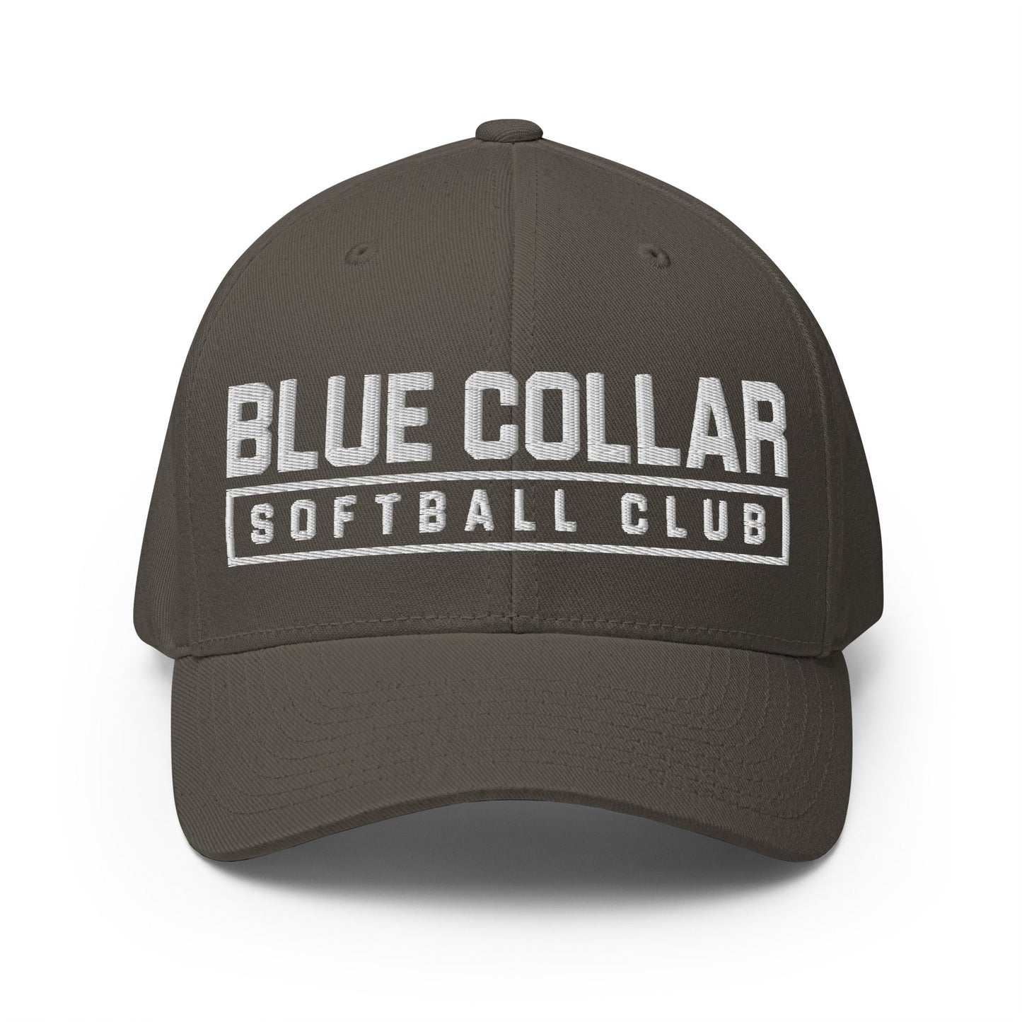 Signature | Flexfit Baseball Cap | Blue Collar Softball 2034 | Vanguard Logo