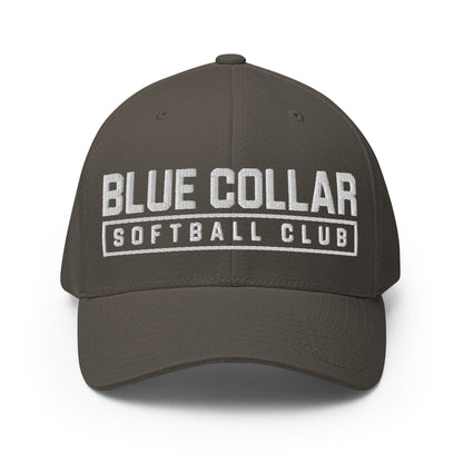 Signature | Flexfit Baseball Cap | Blue Collar Softball 2034 | Vanguard Logo