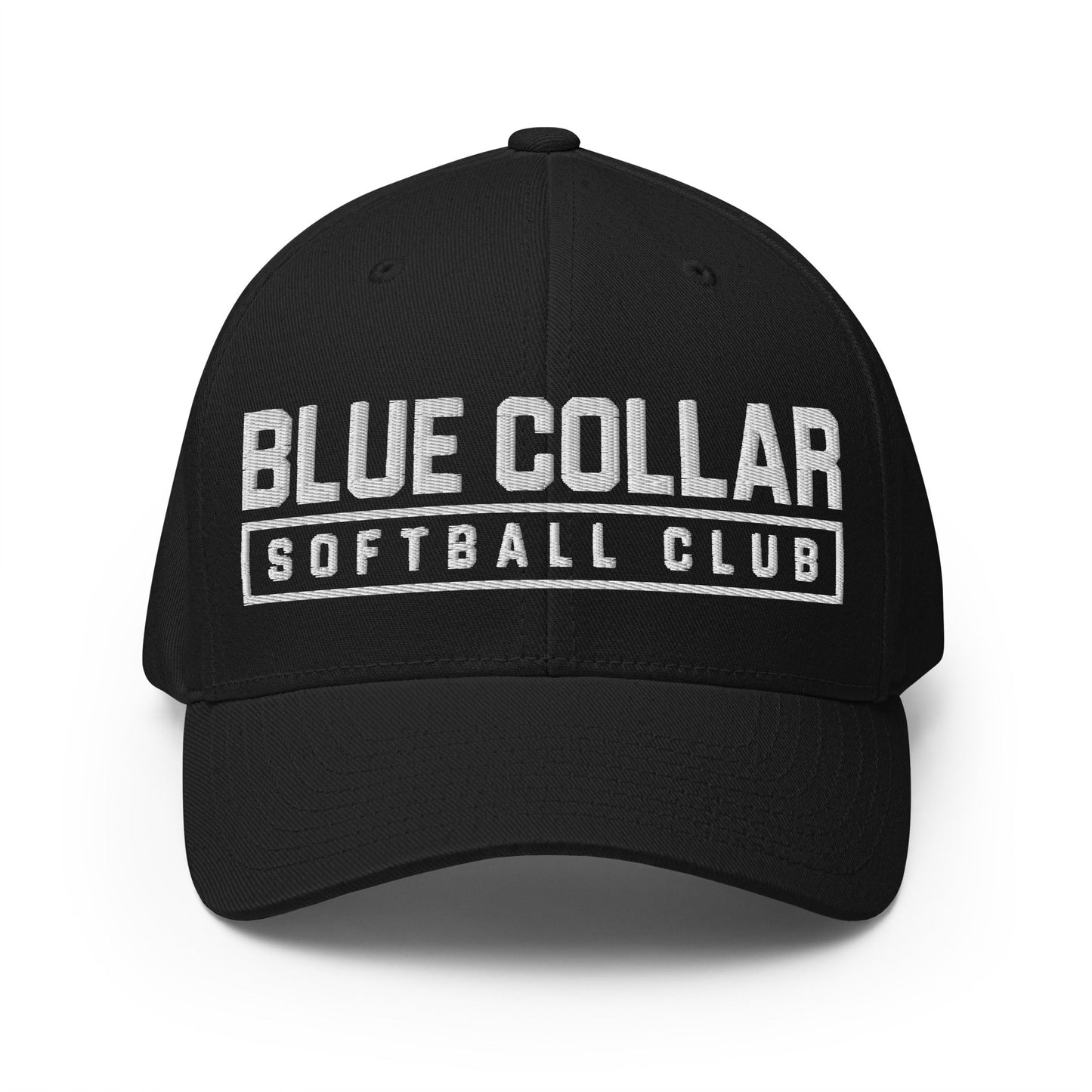 Signature | Flexfit Baseball Cap | Blue Collar Softball 2034 | Vanguard Logo