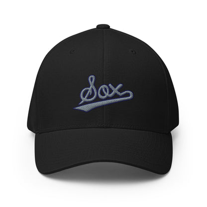 Signature | Flexfit Baseball Cap | BombSox Baseball | Script Logo
