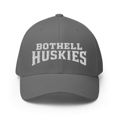 Signature | Flexfit Baseball Cap | Bothell Huskies Youth Basketball | Script Logo