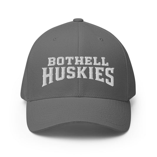 Signature | Flexfit Baseball Cap | Bothell Huskies Youth Basketball | Script Logo