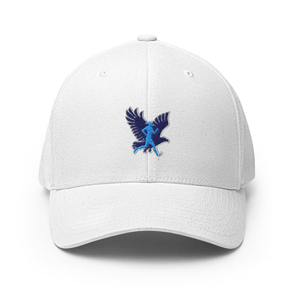Signature | Flexfit Baseball Cap | Bowdoinham Rebel Runners | Aerial Runner Emblem Logo