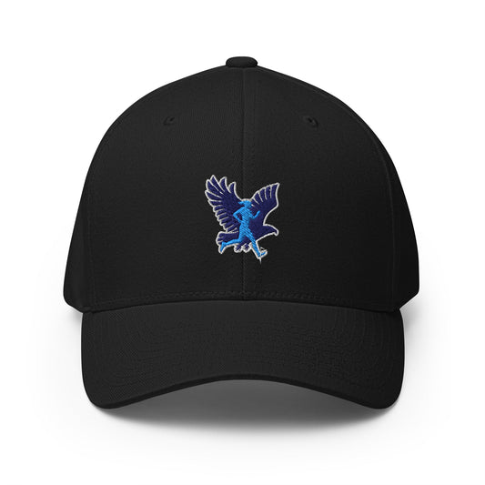 Signature | Flexfit Baseball Cap | Bowdoinham Rebel Runners | Aerial Runner Emblem Logo