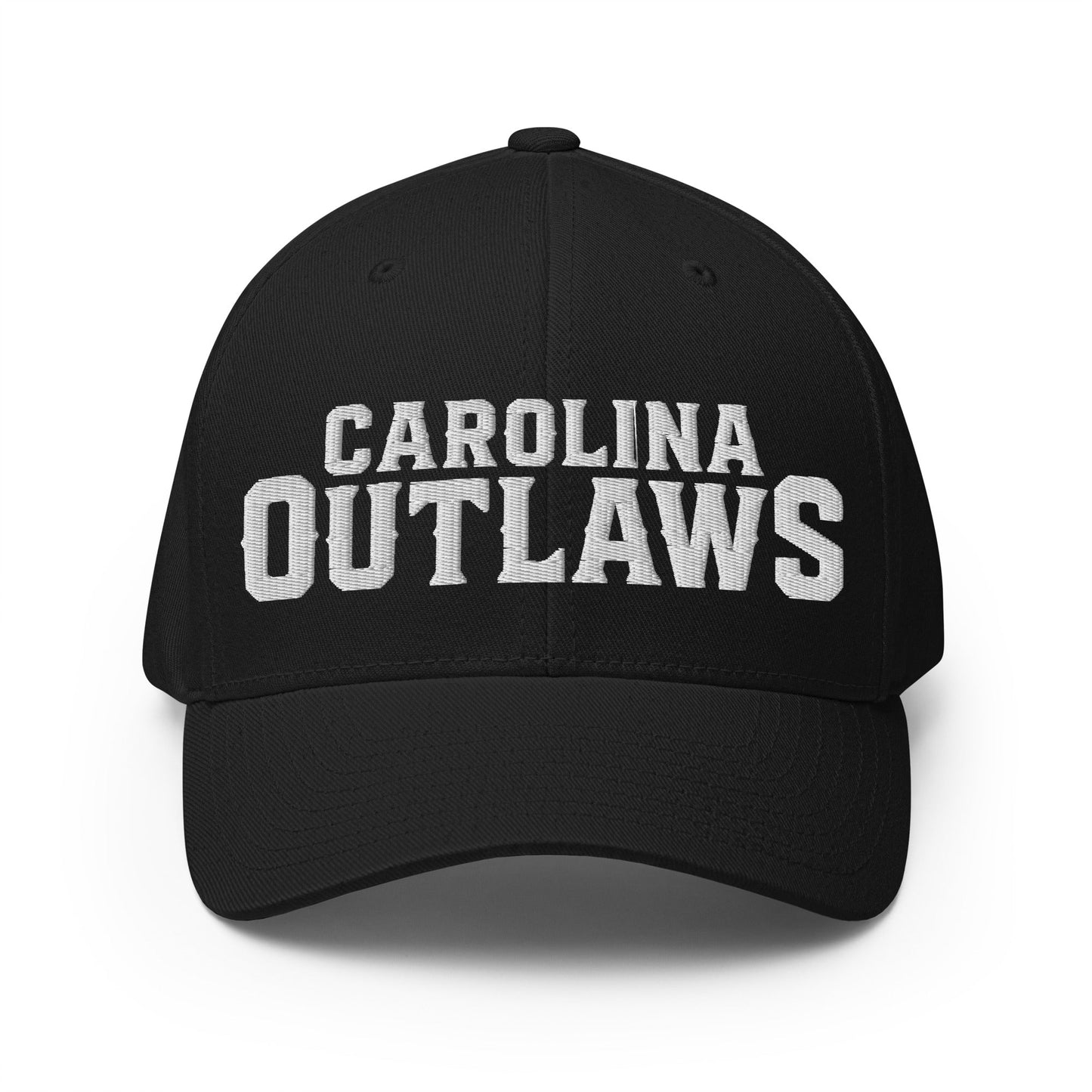 Signature | Flexfit Baseball Cap | Carolina Outlaws Baseball | Script Logo