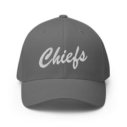 Signature | Flexfit Baseball Cap | Connetquot Chiefs | Letter Crest Logo