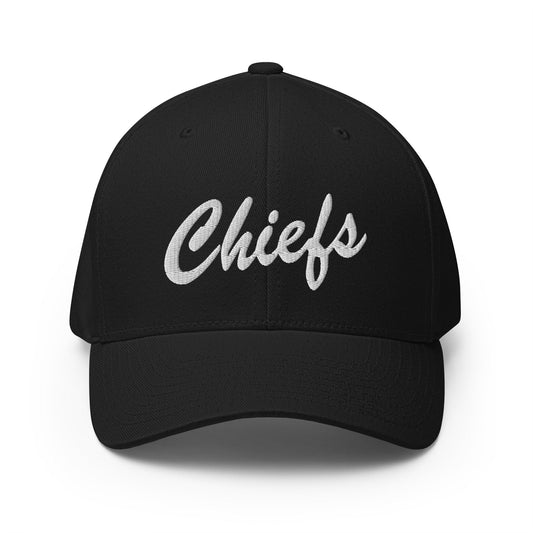 Signature | Flexfit Baseball Cap | Connetquot Chiefs | Letter Crest Logo
