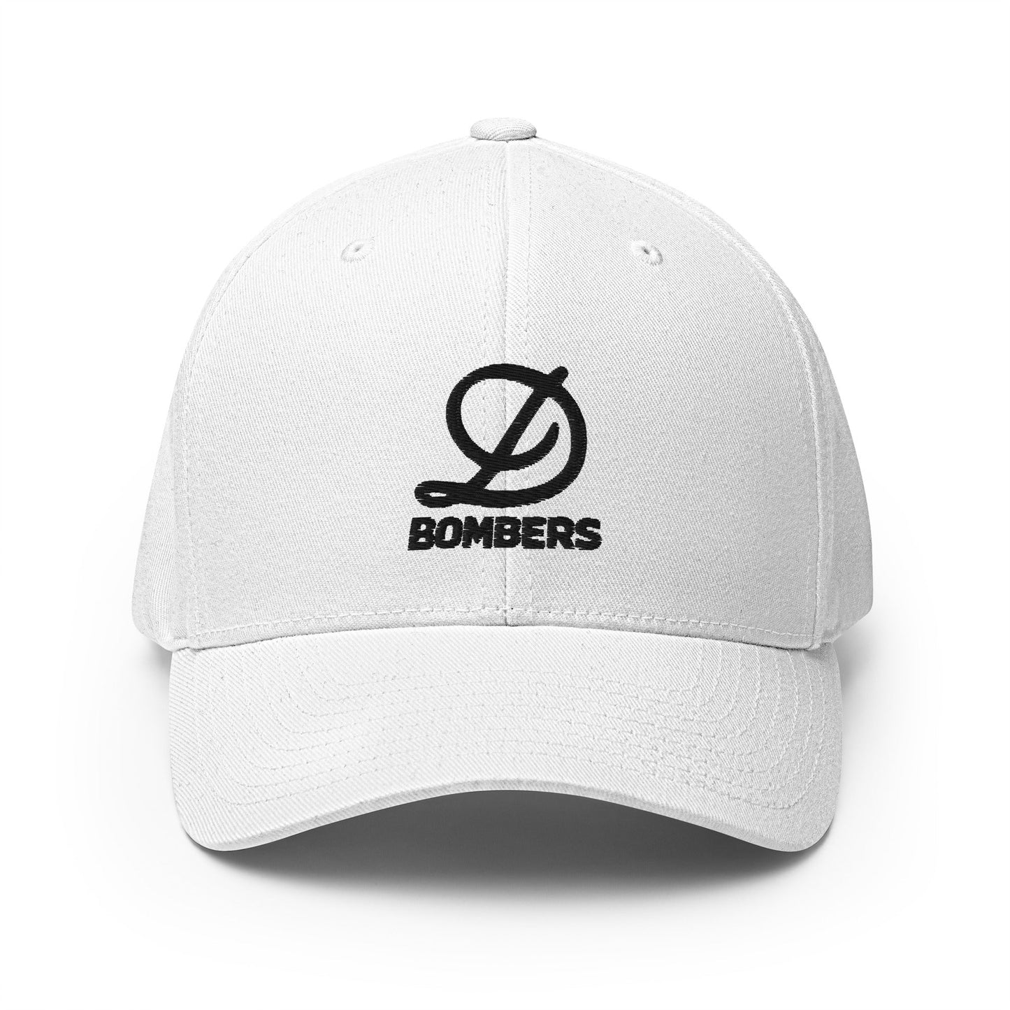 Signature | Flexfit Baseball Cap | Diamond Bombers | Bomber Varsity - Black Logo