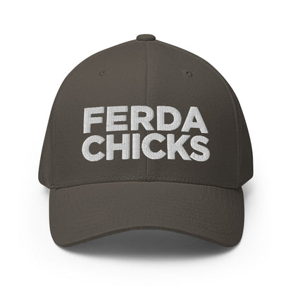 Signature | Flexfit Baseball Cap | FerDa Chicks | Badge Logo