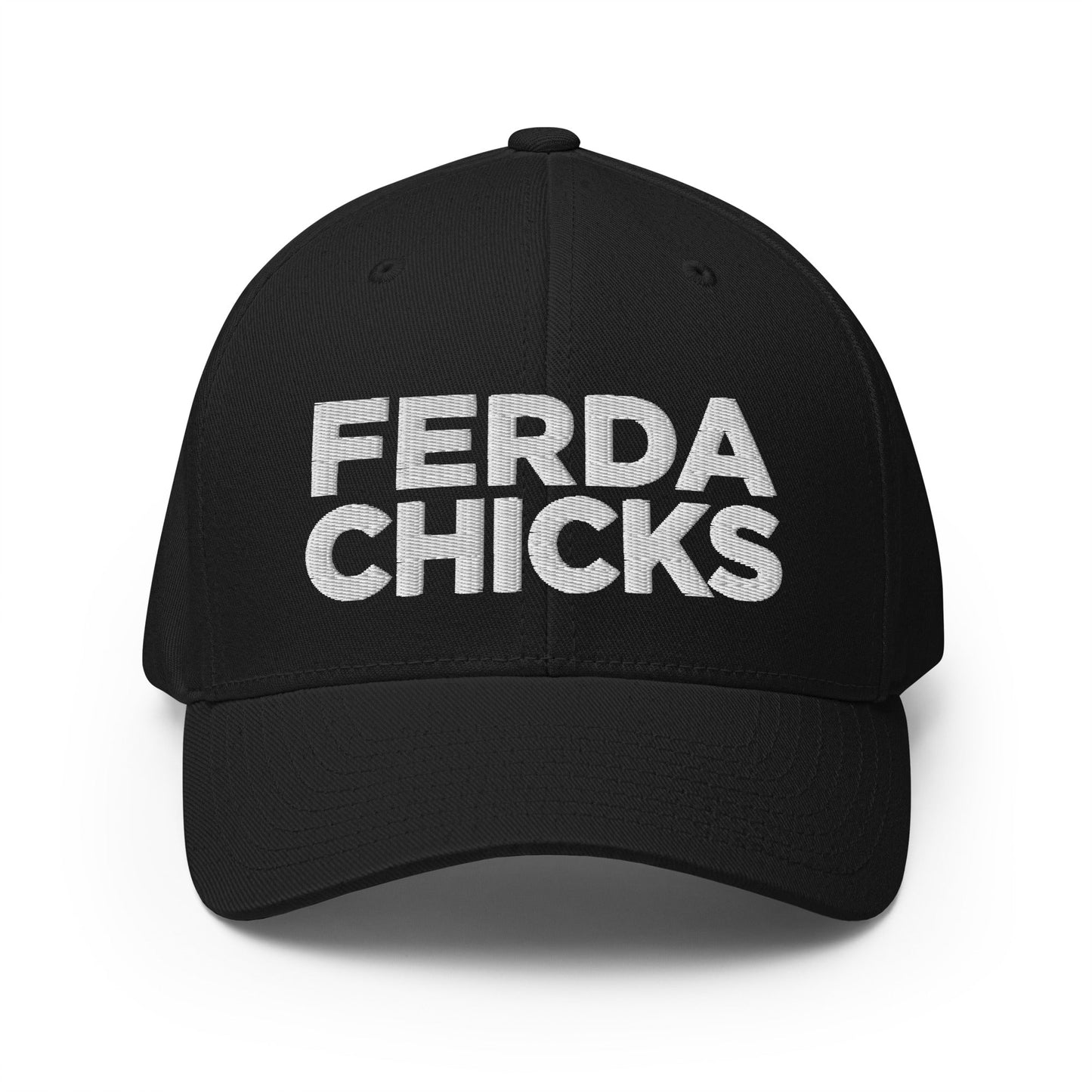 Signature | Flexfit Baseball Cap | FerDa Chicks | Badge Logo