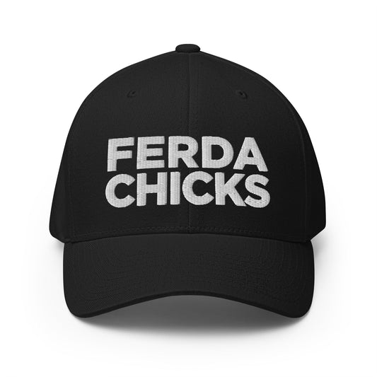 Signature | Flexfit Baseball Cap | FerDa Chicks | Badge Logo