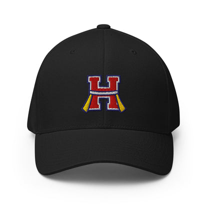 Signature | Flexfit Baseball Cap | Hornell Flag Football | H Flags Logo