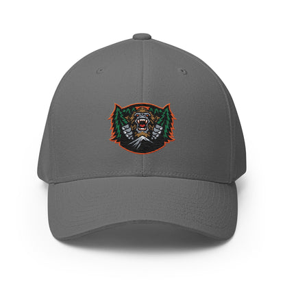 Signature | Flexfit Baseball Cap | JBLM Bigfoot Hockey Team | Mascot Logo