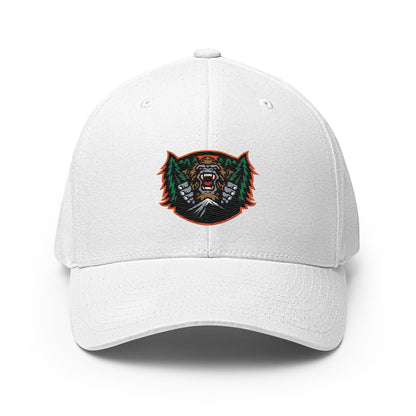 Signature | Flexfit Baseball Cap | JBLM Bigfoot Hockey Team | Mascot Logo