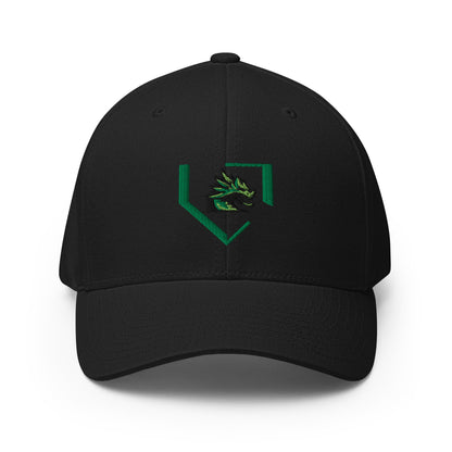 Signature | Flexfit Baseball Cap | John Cooper Baseball | Home Dragon Logo