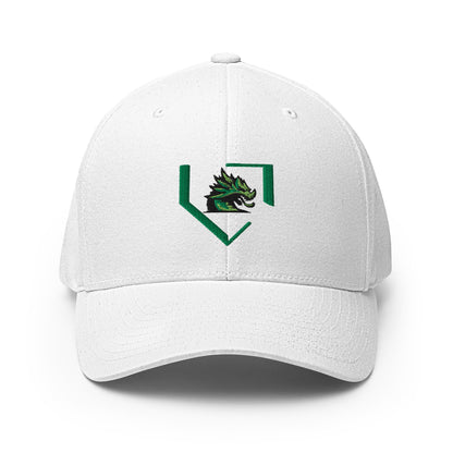 Signature | Flexfit Baseball Cap | John Cooper Baseball | Home Dragon Logo