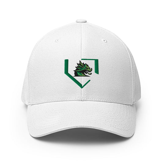 Signature | Flexfit Baseball Cap | John Cooper Baseball | Home Dragon Logo