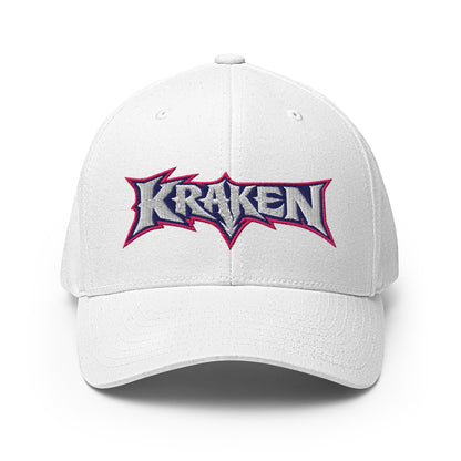 Signature | Flexfit Baseball Cap | Kraken Fastpitch | Script Logo