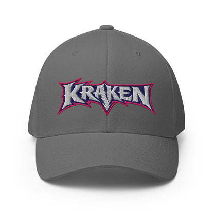 Signature | Flexfit Baseball Cap | Kraken Fastpitch | Script Logo