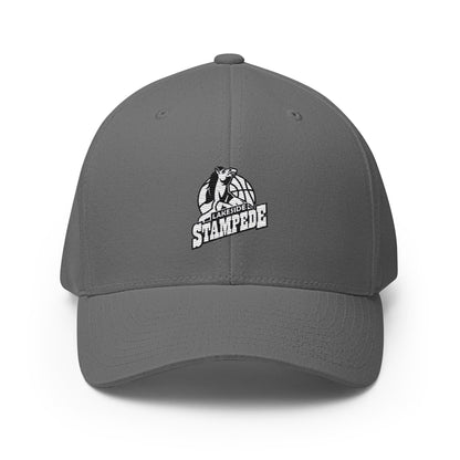 Signature | Flexfit Baseball Cap | Lakeside Stampede | Basketball Mascot Logo