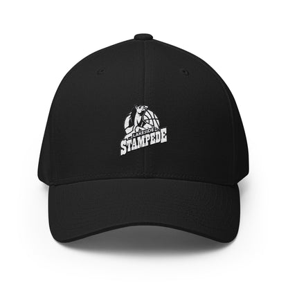 Signature | Flexfit Baseball Cap | Lakeside Stampede | Basketball Mascot Logo