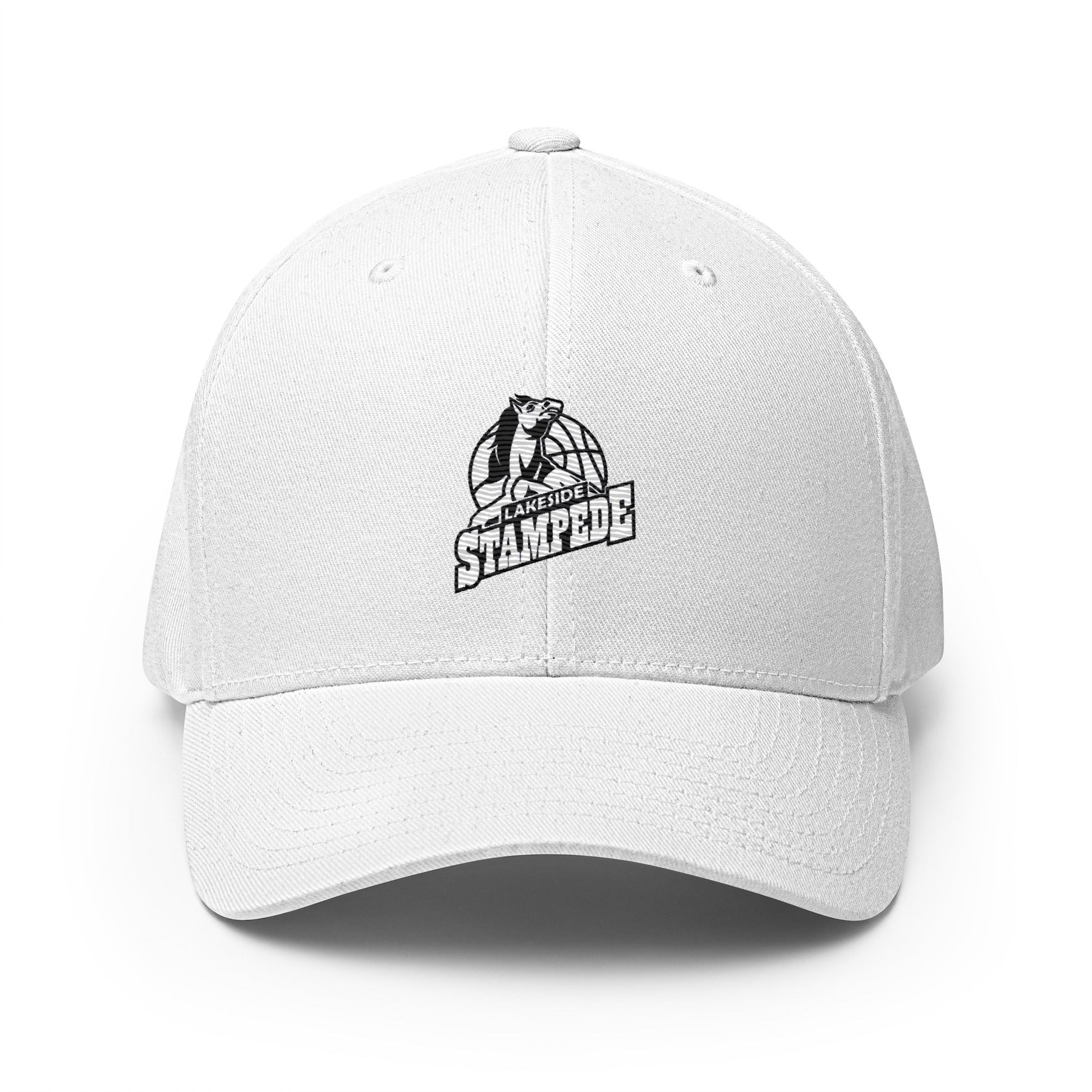 Signature | Flexfit Baseball Cap | Lakeside Stampede | Basketball Mascot Logo