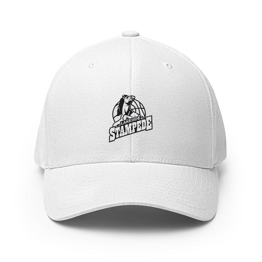 Signature | Flexfit Baseball Cap | Lakeside Stampede | Basketball Mascot Logo