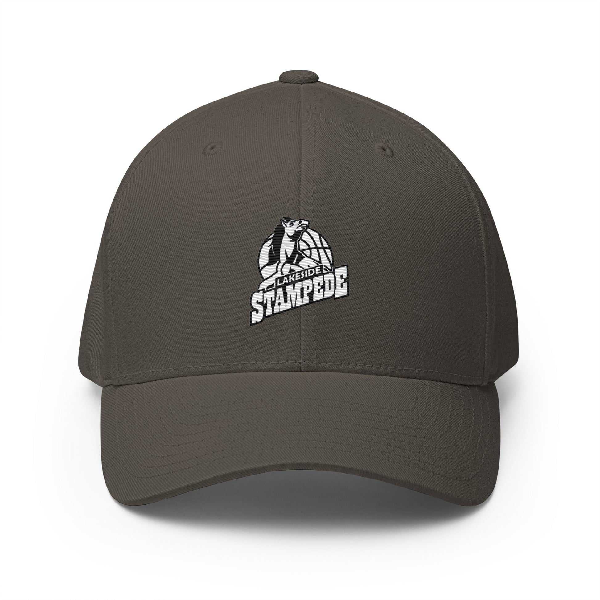 Signature | Flexfit Baseball Cap | Lakeside Stampede | Basketball Mascot Logo