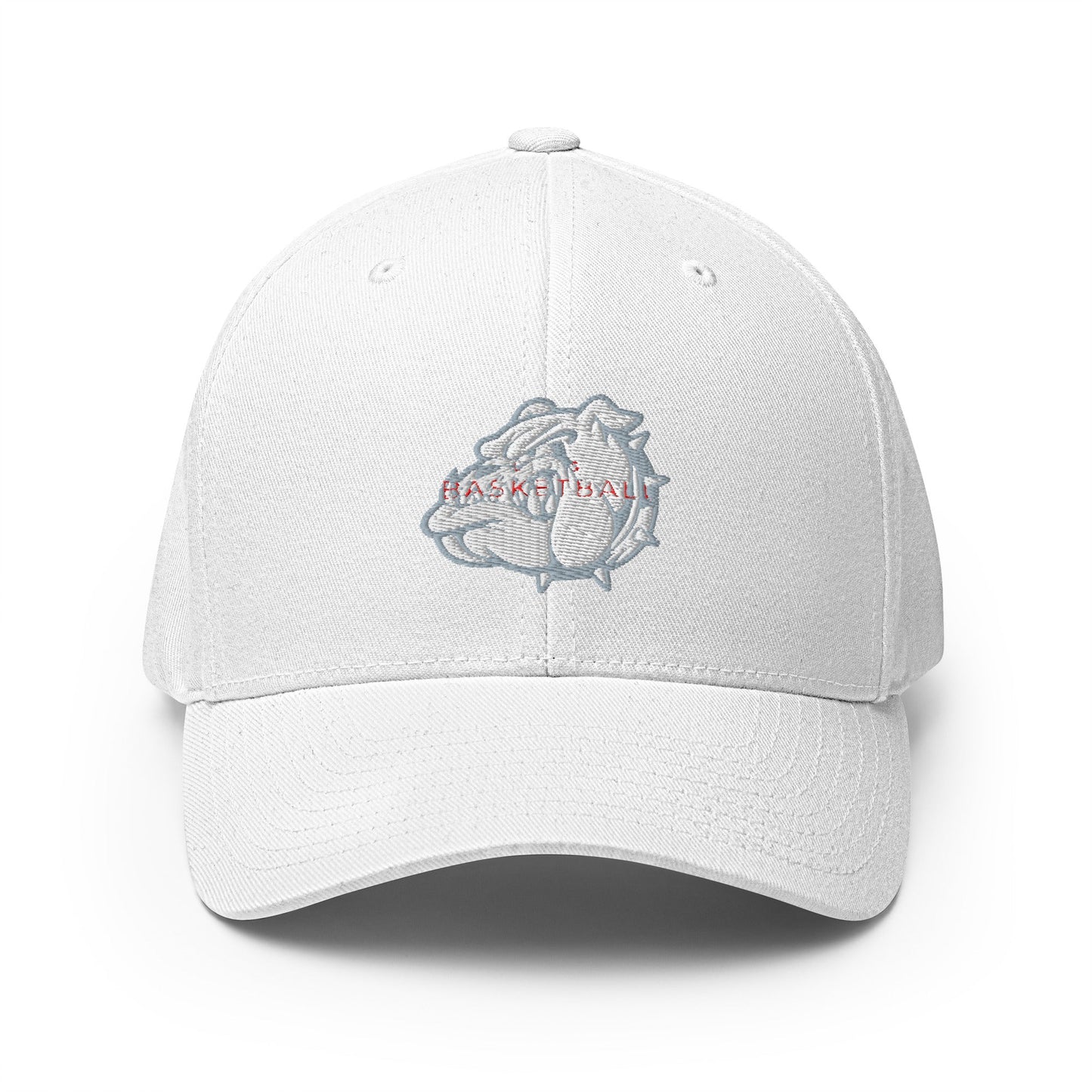 Signature | Flexfit Baseball Cap | Lynn English Cheerleading | Bulldogs Basketball Logo