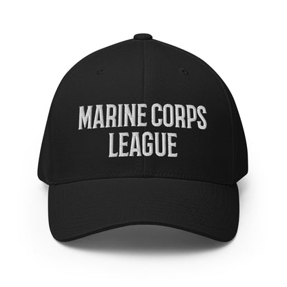 Signature | Flexfit Baseball Cap | Marine Corps League kings County Det 455 | Crest Logo