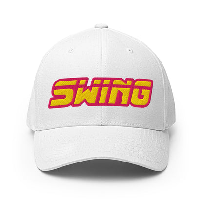 Signature | Flexfit Baseball Cap | Midwest Swing Softball | Mark Logo