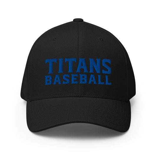 Signature | Flexfit Baseball Cap | Mighty Titans Baseball | Crest Logo