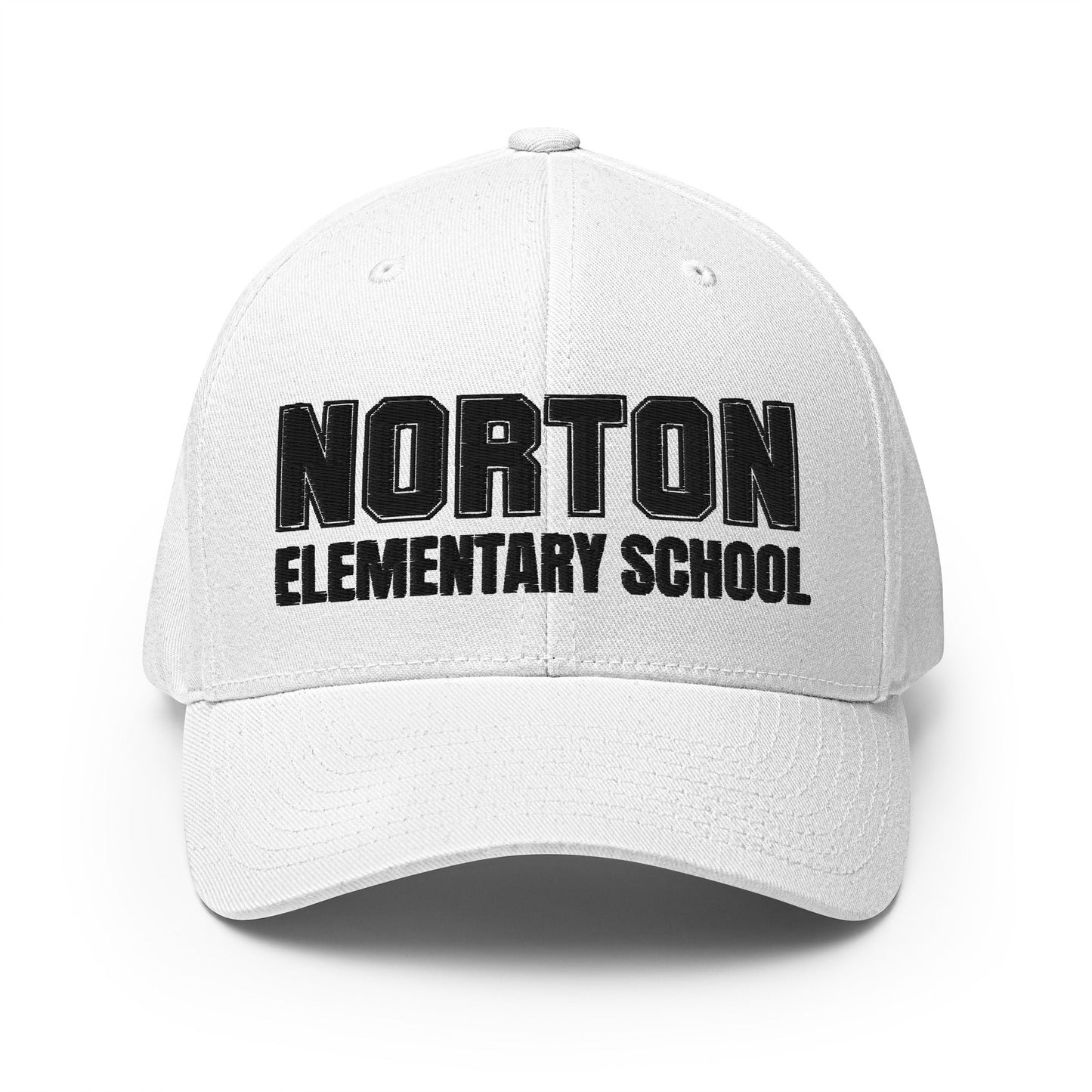Signature | Flexfit Baseball Cap | Norton Elementary School | Block Script Logo