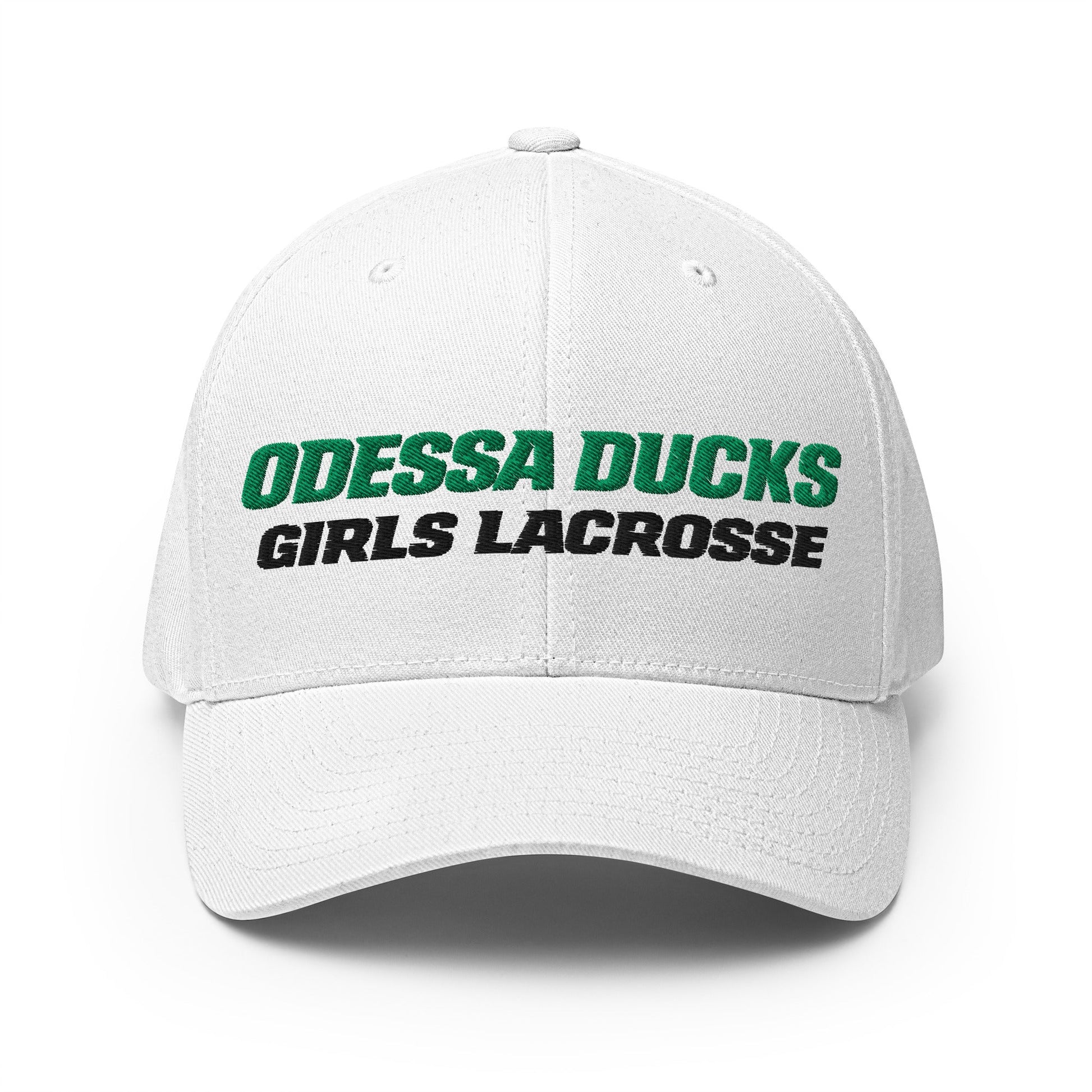 Signature | Flexfit Baseball Cap | Odessa Girls Lacrosse | Duck Sticks Logo