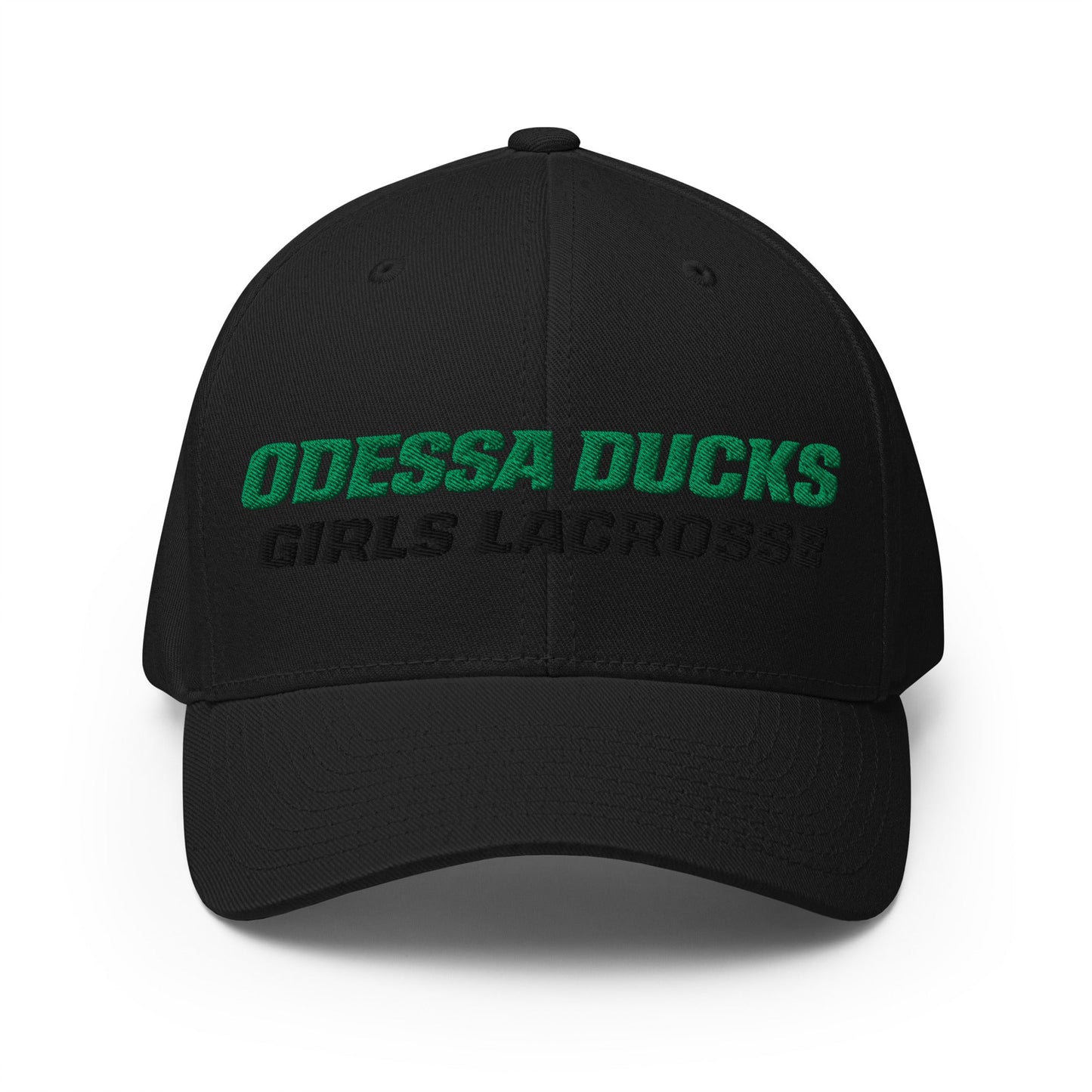 Signature | Flexfit Baseball Cap | Odessa Girls Lacrosse | Duck Sticks Logo