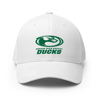 Signature | Flexfit Baseball Cap | Odessa Girls Lacrosse | Ducks Green Logo