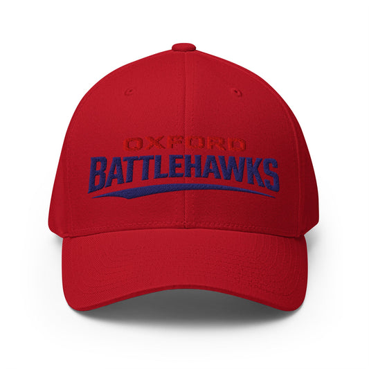 Signature | Flexfit Baseball Cap | Oxford Battlehawks 13U | Raptor Logo