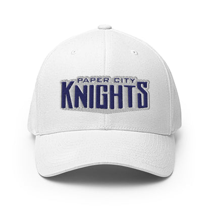 Signature | Flexfit Baseball Cap | Paper City Futbol Club | Emblem Logo