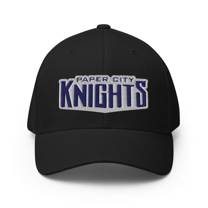 Signature | Flexfit Baseball Cap | Paper City Futbol Club | Emblem Logo