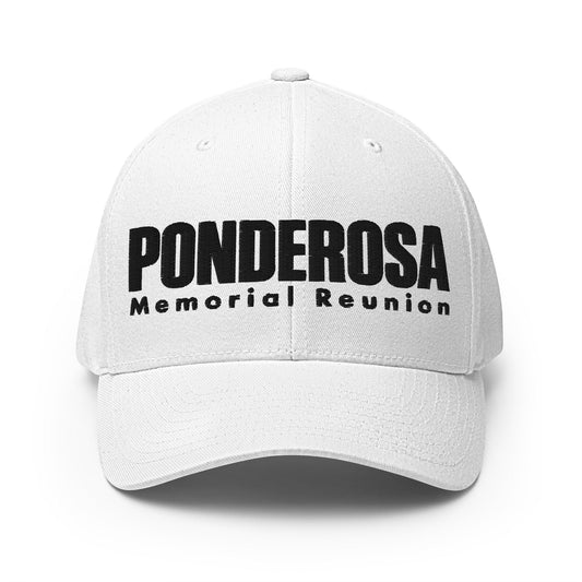 Signature | Flexfit Baseball Cap | ponderosa reunion | Memorial Logo